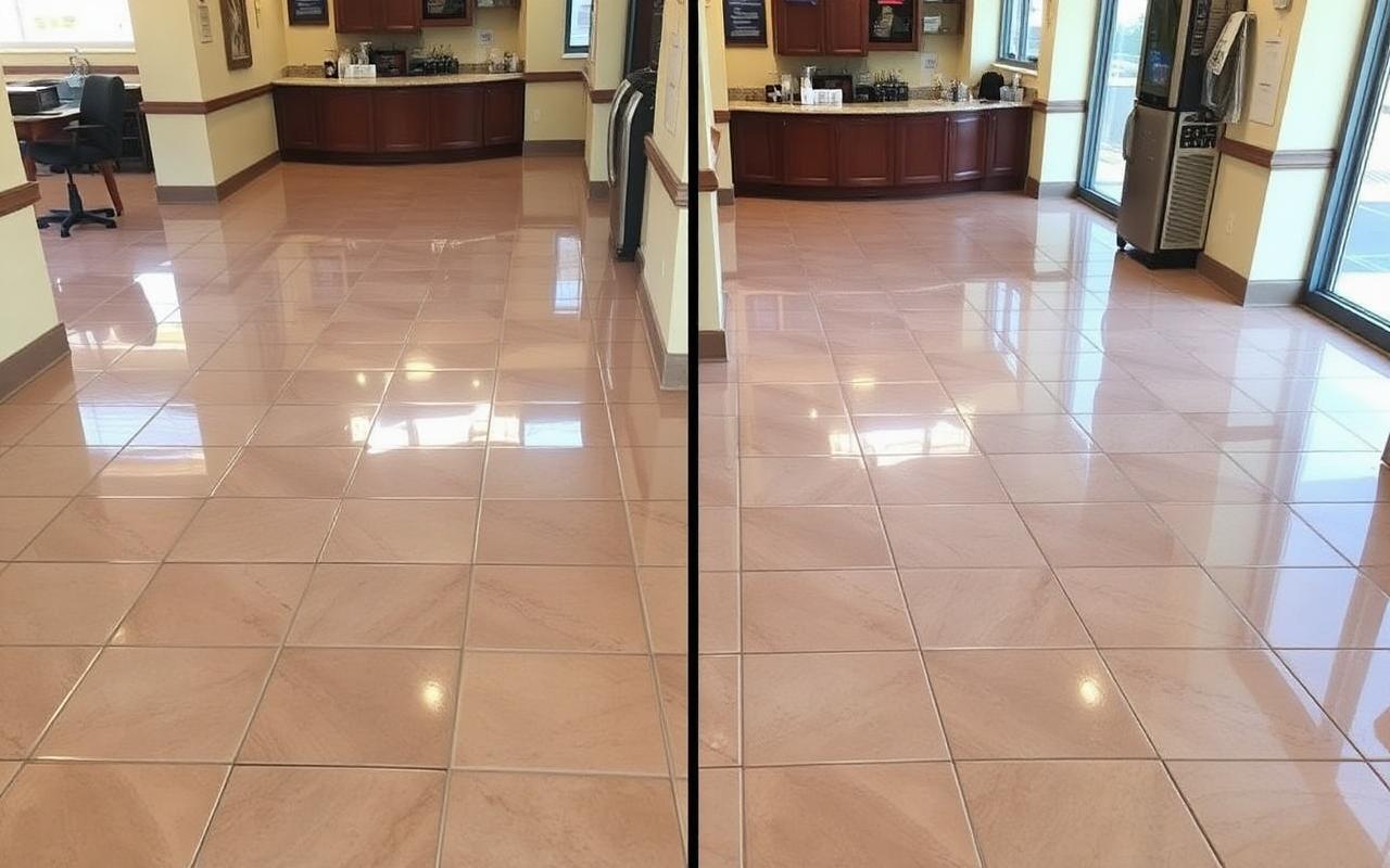 After Spic & Span Commercial cleaning